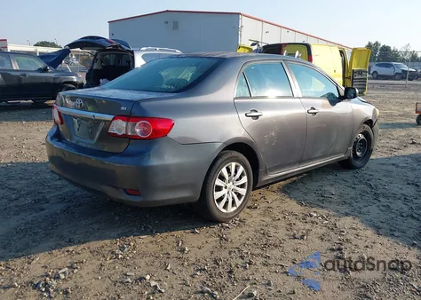 2012 Toyota Corolla Le из США, поврежденный, VIN 2T1BU4EE8CC837288